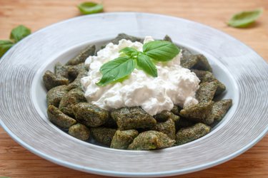 Spinaziegnocchi gemaakt van 3 ingrediënten