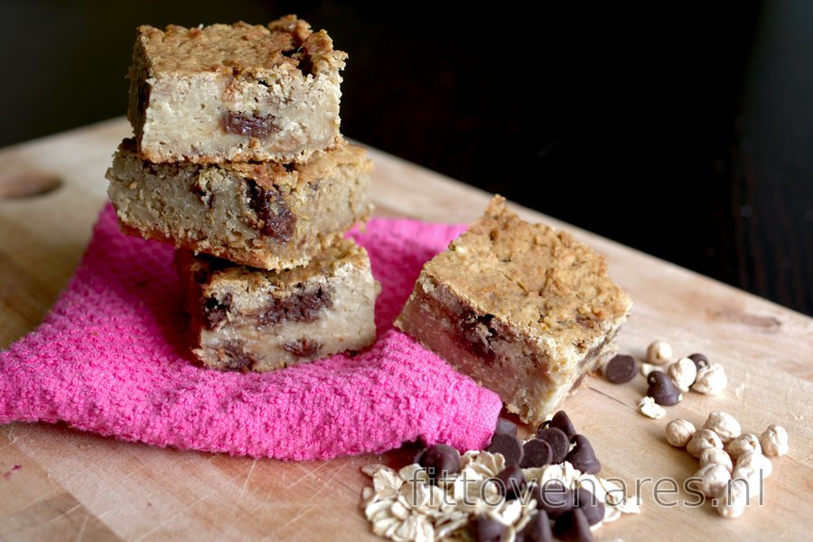 Gezonde Kikkererwten Blondies