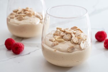 Eiwitrijke pindakaasmousse