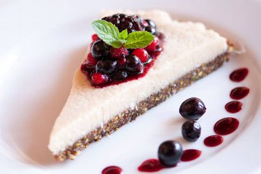 Gezonde Rauwe Veganistische Cheesecake (Glutenvrij)