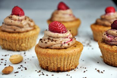 Amandelcupcakes met Koffie-Cashewcrème (Glutenvrij)