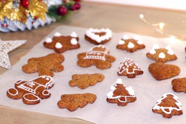 Eiwitrijke gemberkoekjes zonder meel