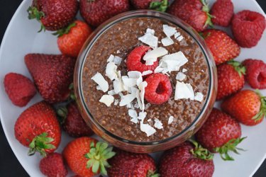 Gezonde Chocolade Chiapudding