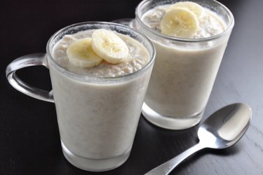 Bananen-Kokospudding (Suikervrij, Glutenvrij)