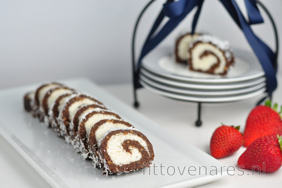 Gezonde kokosrol zonder oven
