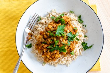 Makkelijke Indiase linzencurry