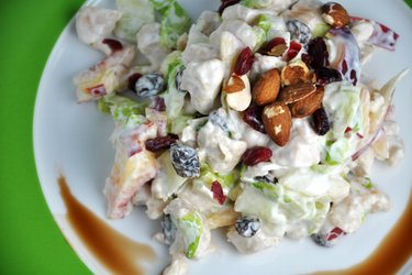 Overheerlijke Fruitsalade met Kip