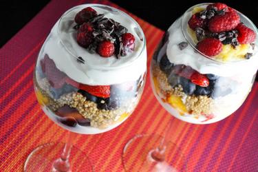 Gezonde Quinoa Parfait