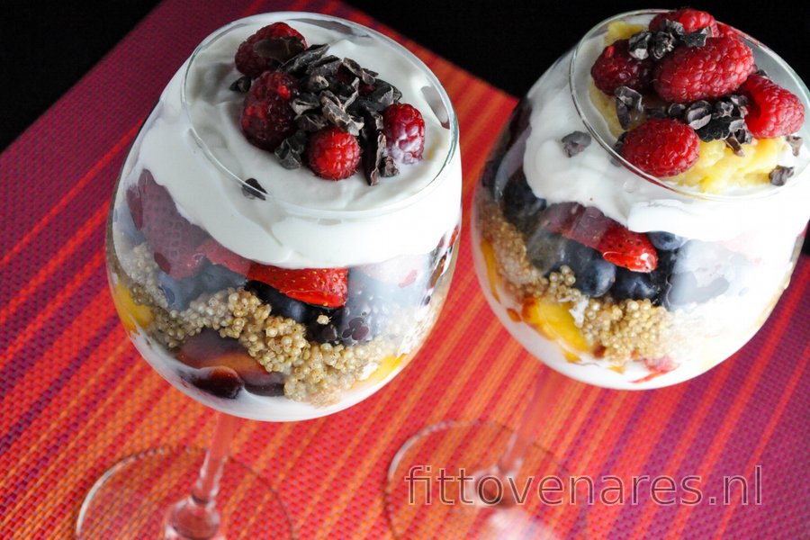 Gezonde Quinoa Parfait
