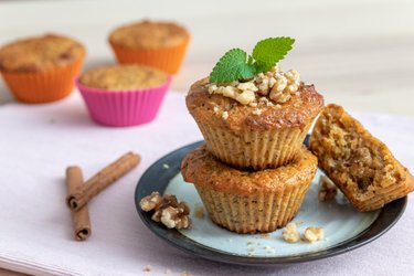 Gezonde wortelmuffins (van speltbloem)