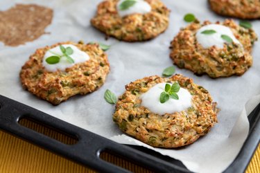 Courgettebeignets met fetakaas